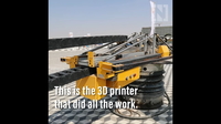 Видео: В Дубае при помощи 3D-печати построили огромное здание